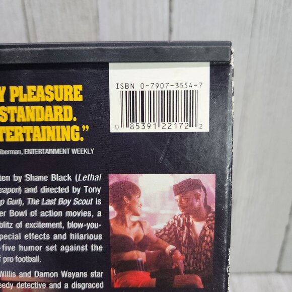The Last Boy Scout DVD 1991 - Bruce Willis Damon Wayans Vintage - Picture 5 of 5